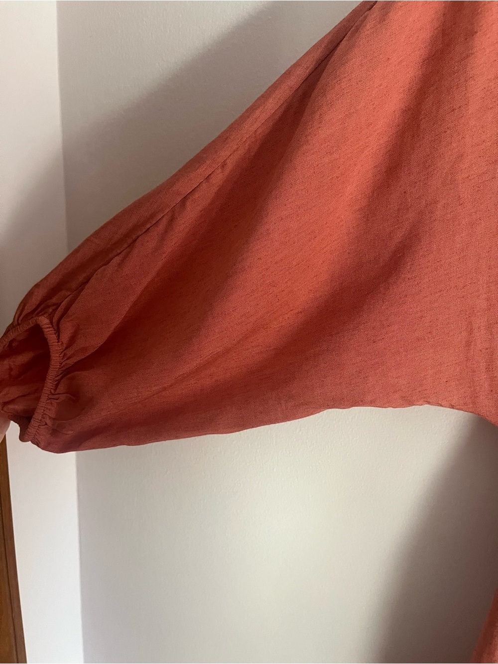 Women’s Coral Wrap Tie-Front Wrap Mini Dress - Picture 10 of 10